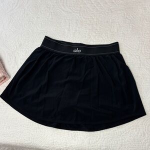 ALO Yoga Black Mini Skirt
